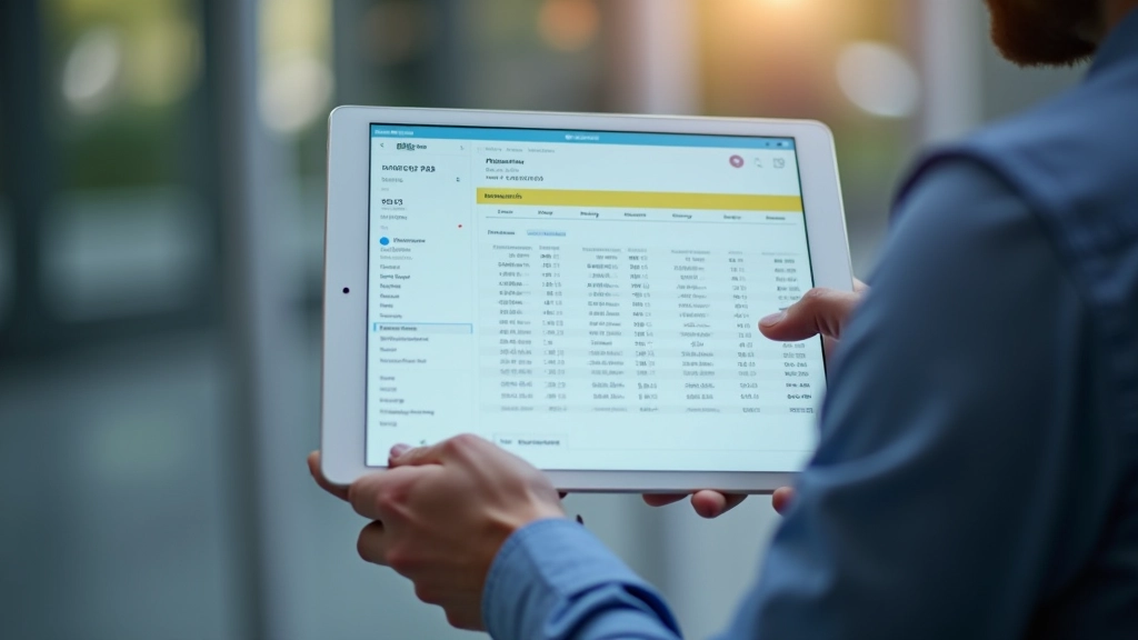 Vendor payment processing dashboard